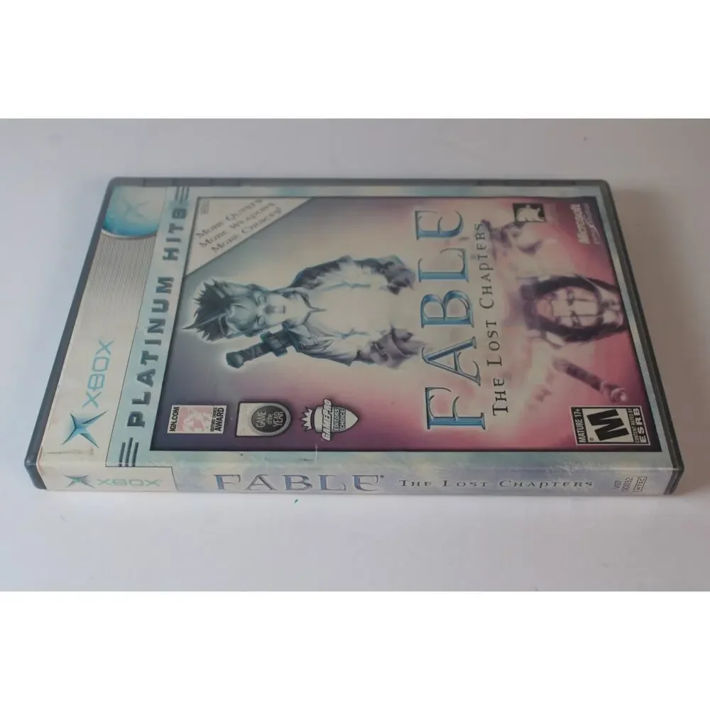 Fable: The Lost Chapters (Microsoft Xbox, 2004) Platinum Hits - Authentic